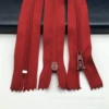 Dark Red*3 zipper 20cm