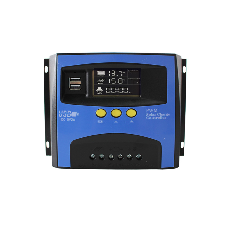 PWM controlador de carga solar 40A50A60A identificación automática 12V24V36V48V