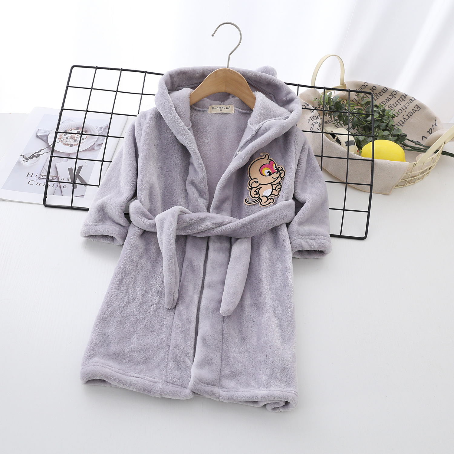 Patch monkeys gray