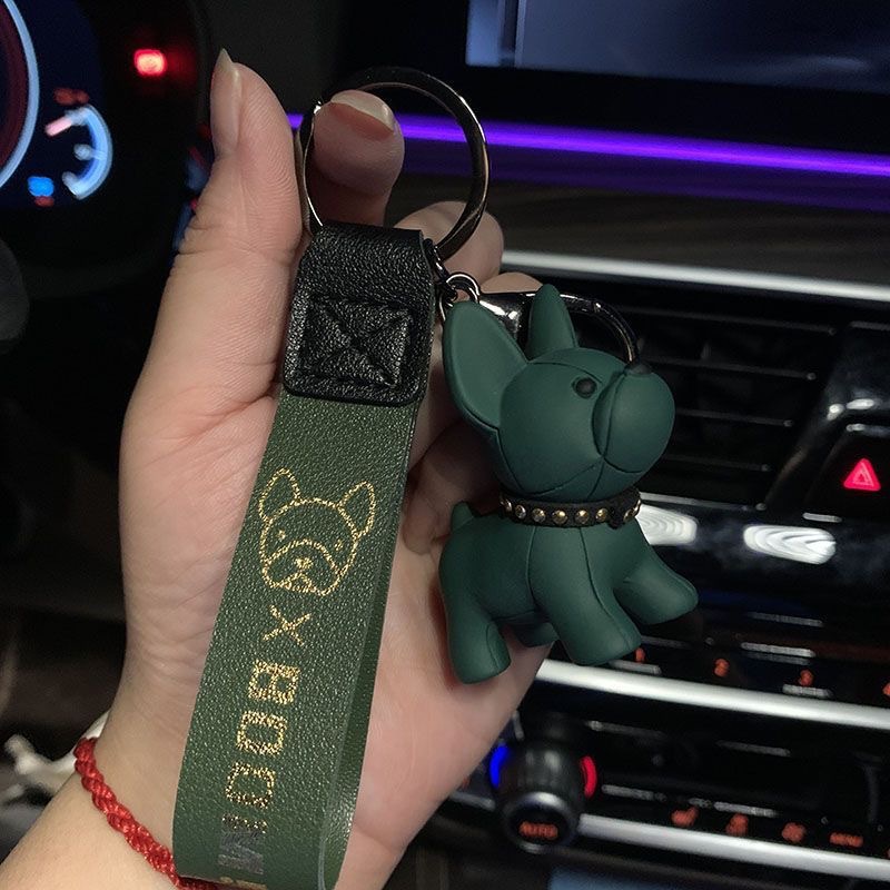 브론징 프렌치 불독-다크그린