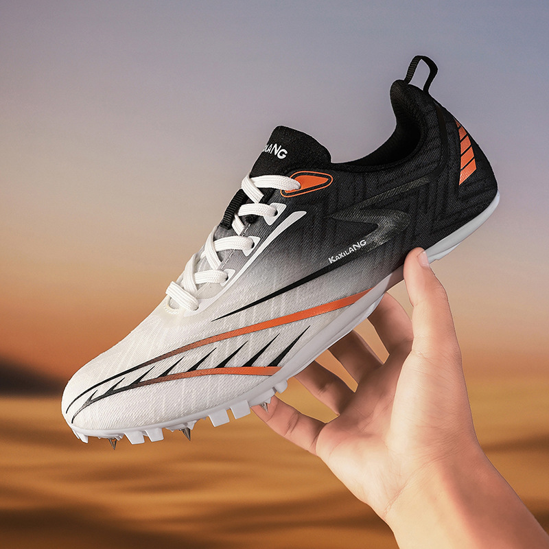 Zapatillas con Clavos de Atletismo de Caucho y Malla Ligero para Pista de Atletismo