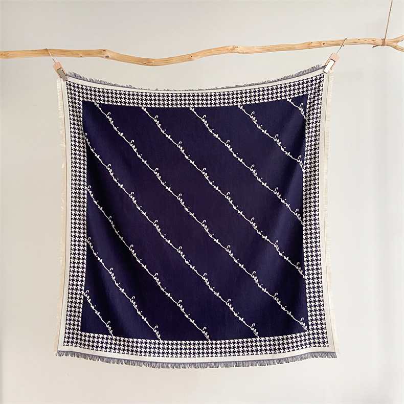 Autunno e inverno nuovo semplice ispessito imitazione cashmere scialle donna versione coreana versatile studente coppia caldo_voghion.com