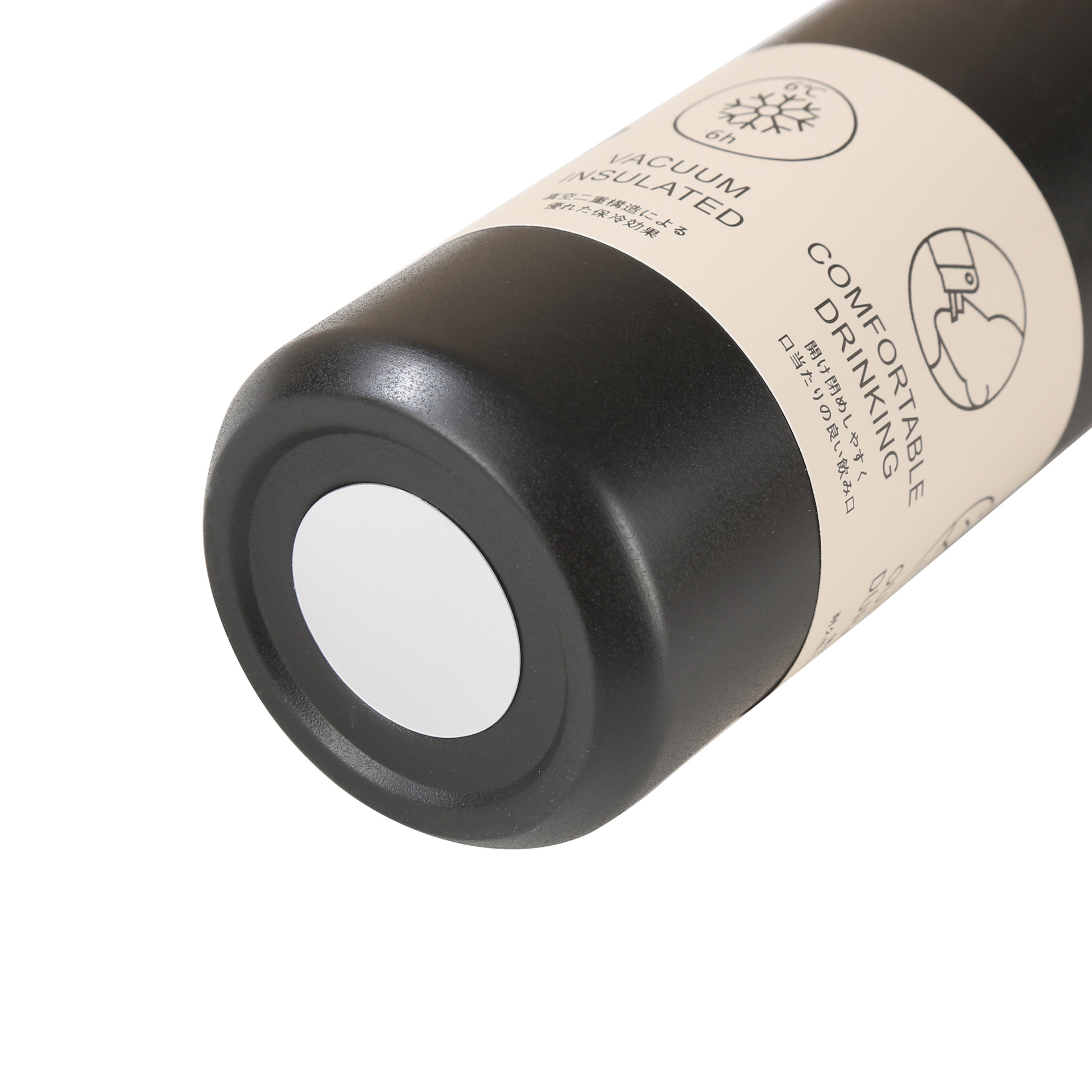 Taza termo de acero inoxidable 304 transfronteriza taza de agua deportiva de gran capacidad botella de agua deportiva japonesa taza de agua tipo boquilla al por mayor