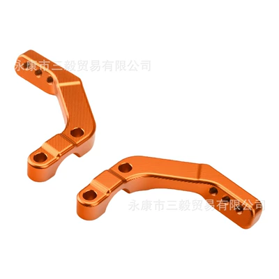 Motorcycle modification universal accessories hand guard bracket hand handle tube gland 28mm handlebar for KTM Honda off-road (Motosiklet ləvazimatları və aksesuarları) - 1-pair-of-orange-28mm
