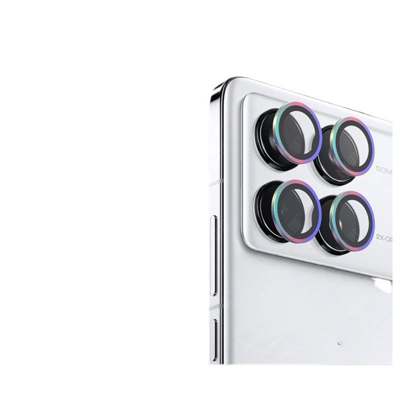 Aplicable a Xiaomi POCOF6Pro película de lente transparente 3D película de protección de cámara de alta definición adhesivo de vidrio templado