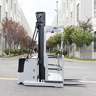 All-electric high-position picking truck high-altitude reclaimer full-automatic pickup truck narrow lane forklift stacker lifting platform