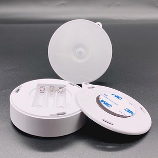 Cross-border foreign trade Night Light No. 7 dry battery induction intelligent human body induction round night light wardrobe light