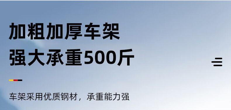 Electric Four-Wheeler for the Elderly, Household Dual-Seater Mobility Scooter for Disabled People, Foldable Small Electric Vehicle