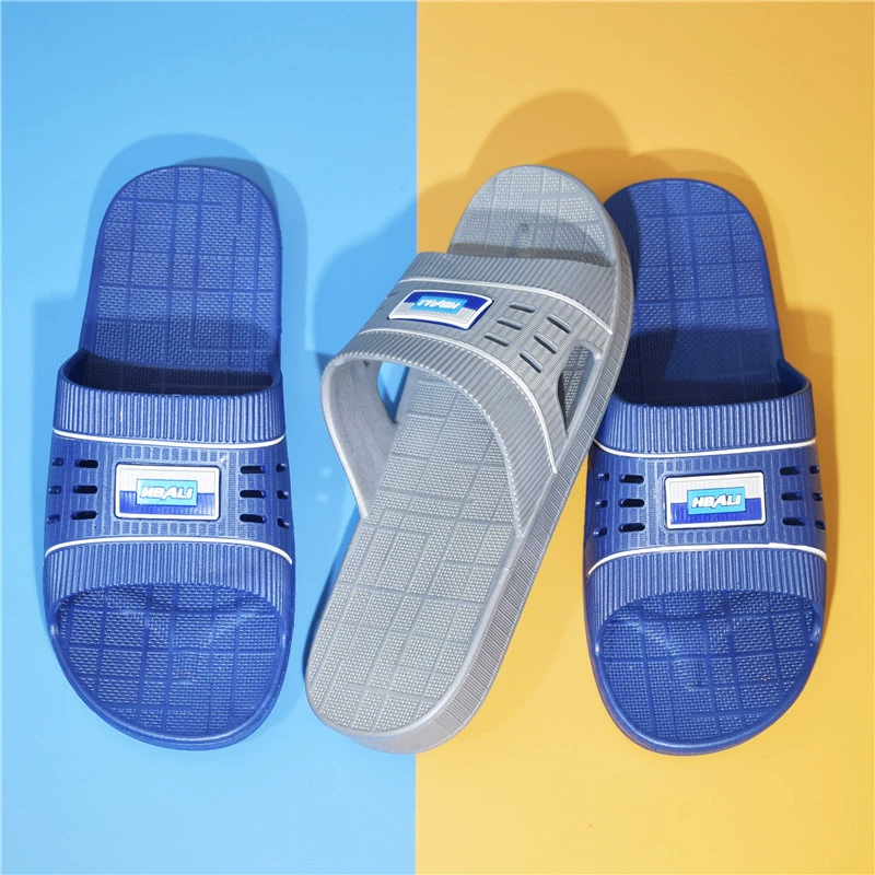 Гостеприимные тапочки мужские летние домашние банные комнатные Нескользящие Пластиковые Тапочки для ванной комнаты отеля оптом