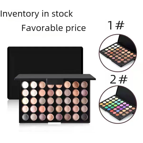 40-Color Eyeshadow Palette, Pearlescent Matte Multi-Color Combination, Daily Makeup Palette, Fine Powder Texture, Affordable Price, Easy to Apply