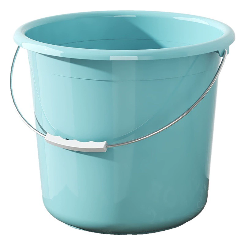 Утолщенное ведро для белья с крышкой Бытовое пластиковое ведро Ведро для ванны в общежитии Большое ведро для хранения Оптовая ведро