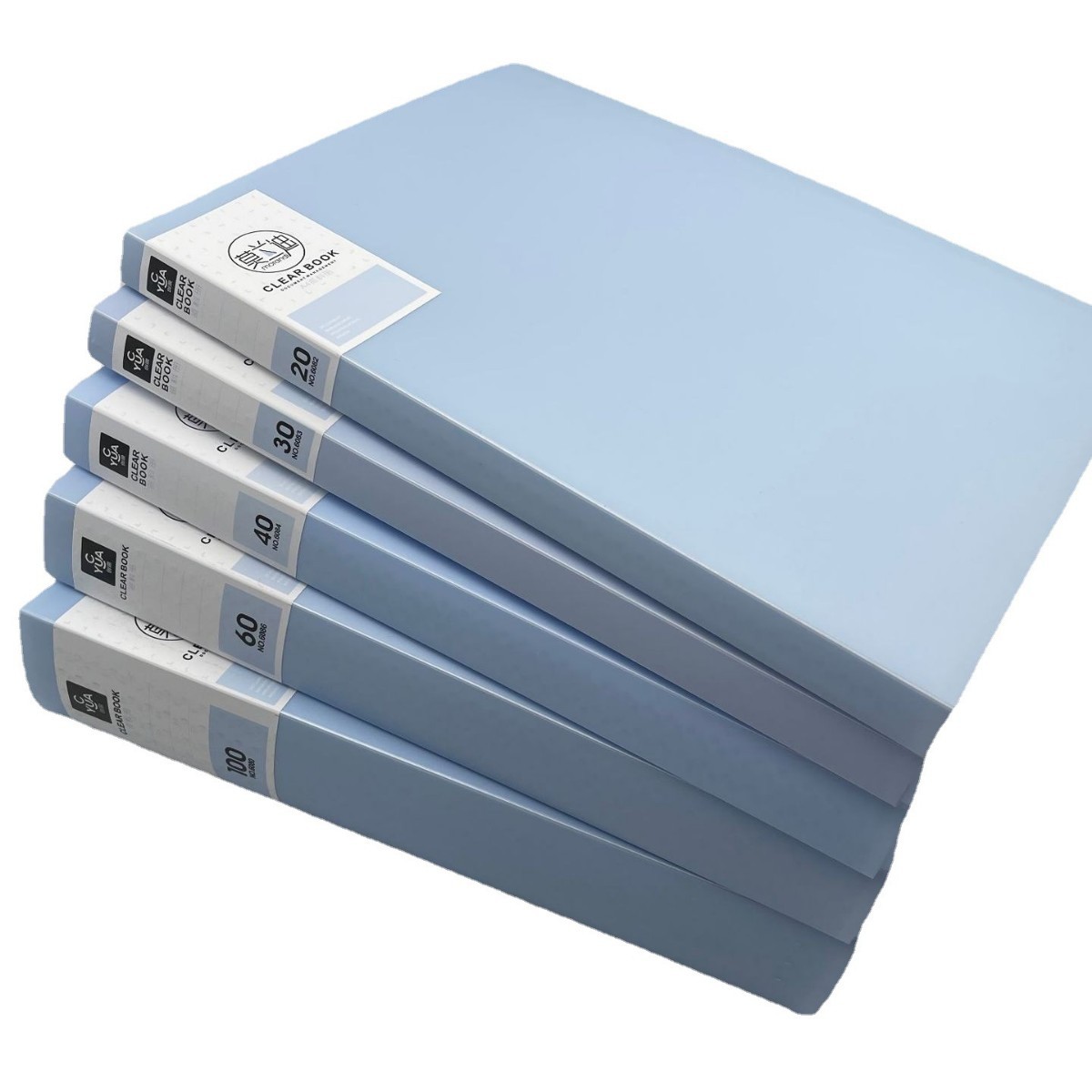 Folleto de datos a4 carpeta multicapa bolsa de inserción pequeña fresca para estudiantes de papel de prueba bolsa de premios bolsa de partituras