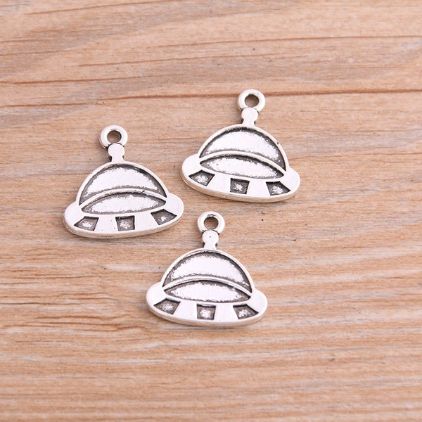 Ancient Silver Planet 19*20mm2.1g