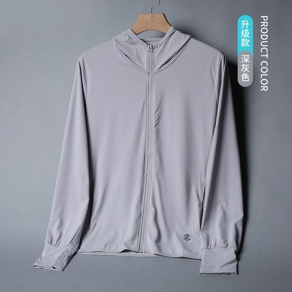 Knitting men's dark gray