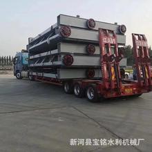 定制平面钢制闸门水利河道水库泵站滑动式大型钢闸门