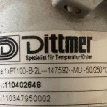 DITTMER传感器2XPT100 3LNV0-150 C