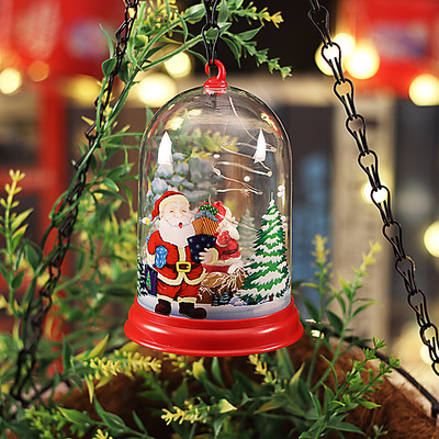 雪人挂件圣诞创意新款老人圣诞节小夜灯装饰品发光礼物LED圣诞节|ru