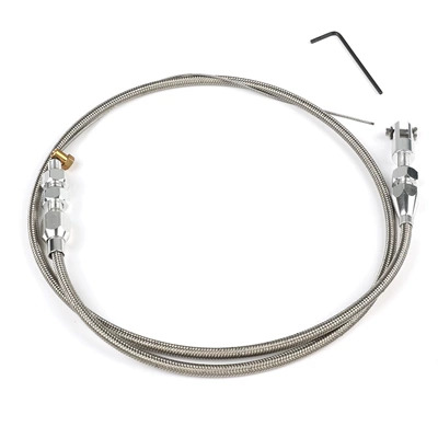 Cross-Border Bestseller 36inch Throttle Cable 24inch Braided Throttle Cable Kit Suitable for 97-07 Chevrolet