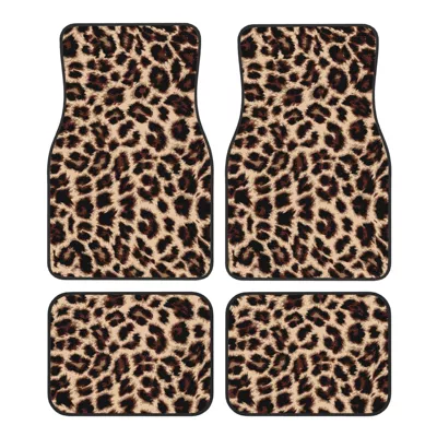 Jit Cross-Border Fashion Car Floor Mats, Anti-Slip Mats for Front and Rear Passenger Seats, Amazon Dropshipping Wholesale Foot Mats (Universal Foot Pad) - 701873626537804800-4-piece-set