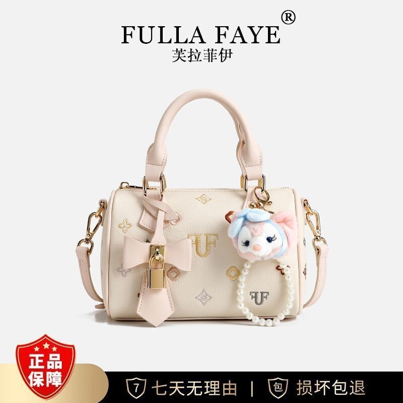 包包女包2025新款潮小众刺绣波士顿包迷你上班通勤手提枕头包0614|undefined