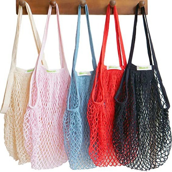 Cotton Shopping Mesh Bag Portable Cotton Bag Cotton Mesh Bag Supermarket Vegetable Fruit Net Bag Shopping Bag in Stock Cotton Shopping Mesh Bag Portable Cotton Bag Cotton Mesh Bag Supermarket Vegetable Fruit Net Bag Shopping Bag in Stock