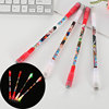 Cartoon neon glowing gel pen for elementary school students