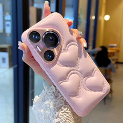 ファーウェイp 70proの新型携帯ケースp 70豪華な小香風愛70ultra皮質p 70p女性モデルを適用します。