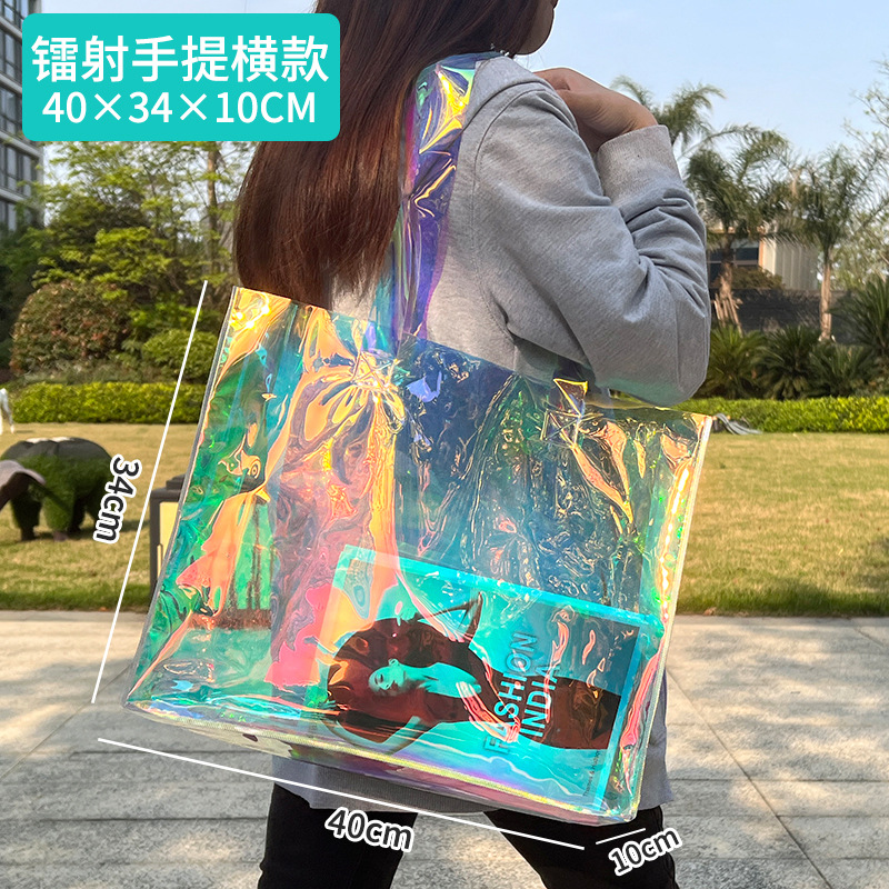 Bolsas de plástico con logotipo personalizado bolsas de plástico de PVC bolsas de jalea de alta calidad bolsas de regalo transparentes bolsas de regalo