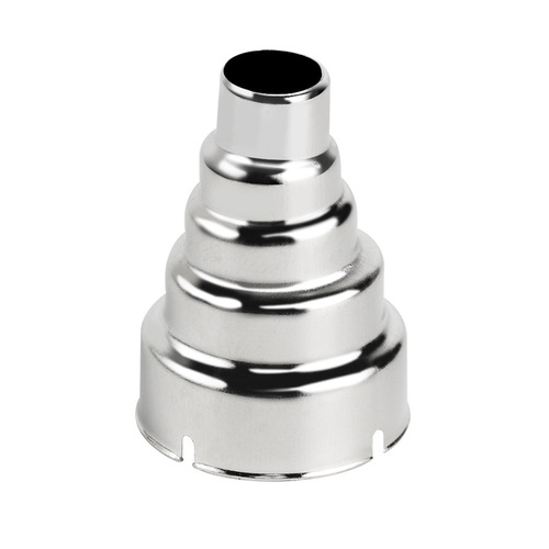 Universal hot air gun nozzle nozzle gun nozzle air gun nozzle flat mouth round duck tongue three-section five-section air duct accessories