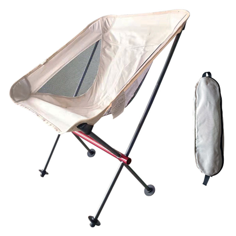 Transfronteriza Amazon al aire libre silla plegable corta Silla de pesca portátil camping 7075 aleación de aluminio Silla de Luna