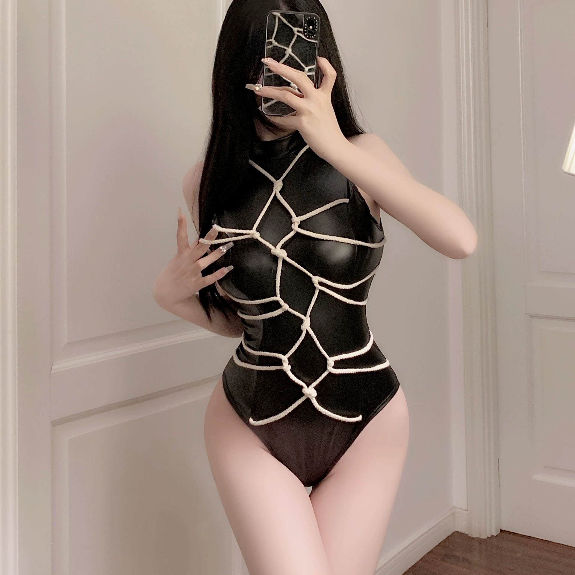 瑰云 Sexy uniform, underwear, harness, set, cosplay