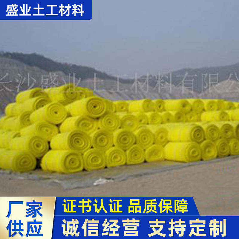 厂家供应HDPE土工席垫排渗水片材 垃圾填埋场污水过滤水土保护毯