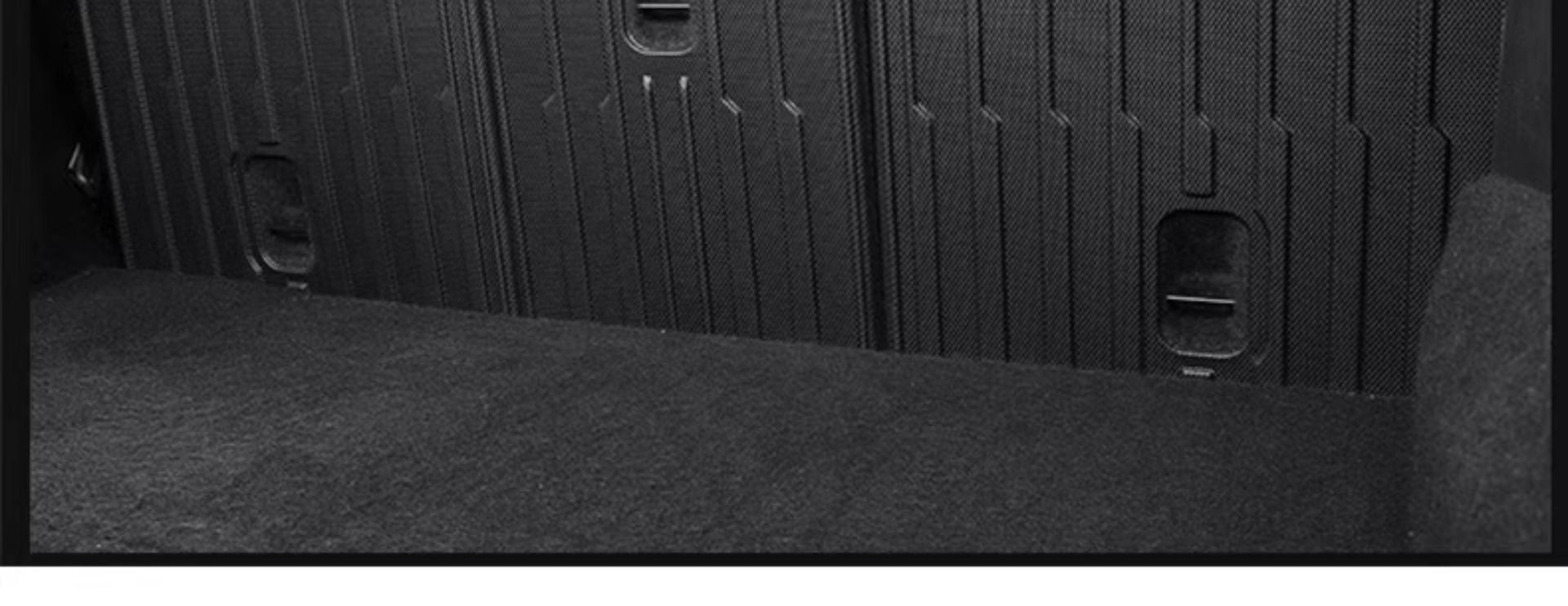 Suitable for Tesla Model Y3 Updated Version Trunk Mat Tpe Front and Rear Trunk Mat Foot Mat Modification Accessories