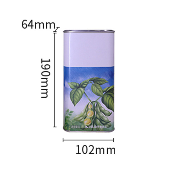 Soybean oil camellia metal packaging can Food grade tin can walnut…