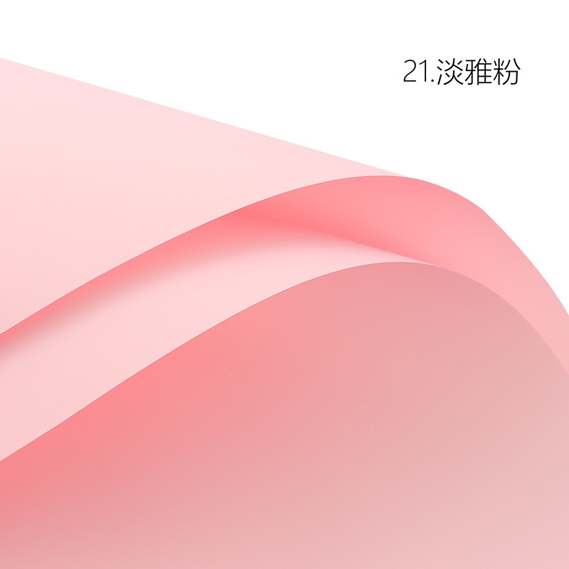 Papel de embalaje de flores de alta calidad al por mayor Papel Ouya impermeable de dos colores al por mayor Fabricante de papel de flores de bolsa de regalo hecho a mano creativo