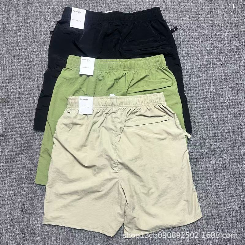 Golf Breathable Men's Summer Sports Quick-drying Solid Color Elastic Shorts All-match Pants Five-point Pants Casual Ball Pants