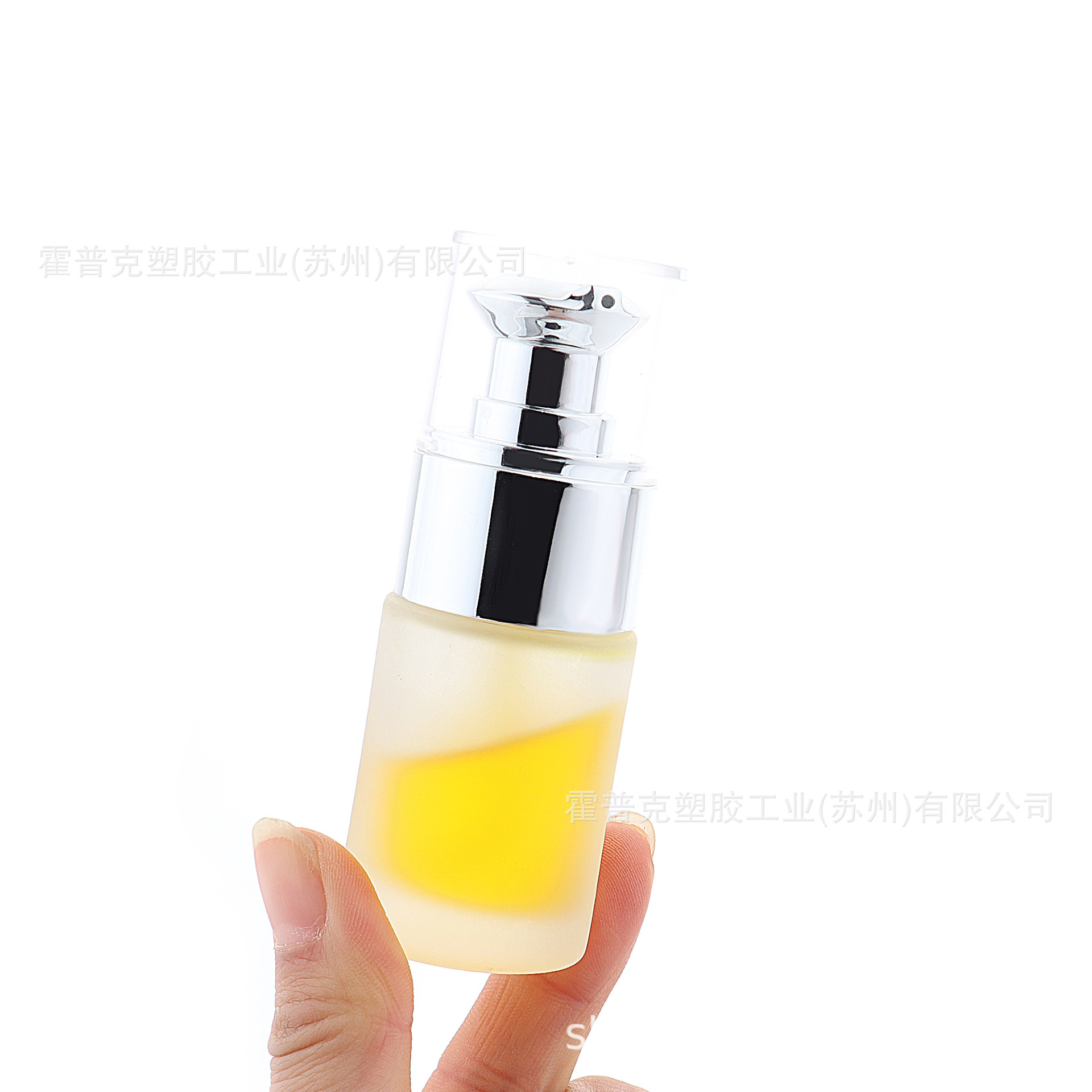 现货HOPECK乳液泵粉底液护肤美容水乳空玻璃瓶分装乳液按压泵头瓶