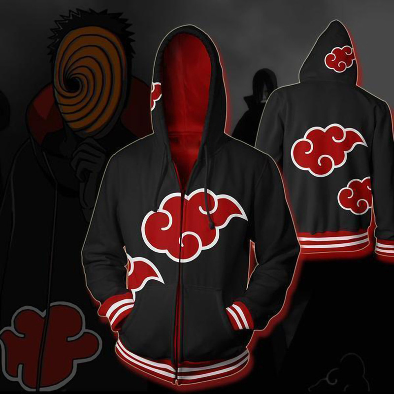 2025 New Naruto 3D Sweatshirt Digital Printed Hooded Cardigan Sweatshirt Cosplay Anime Jacket 2025 New Naruto 3D Sweatshirt Digital Printed Hooded Cardigan Sweatshirt Cosplay Anime Jacket