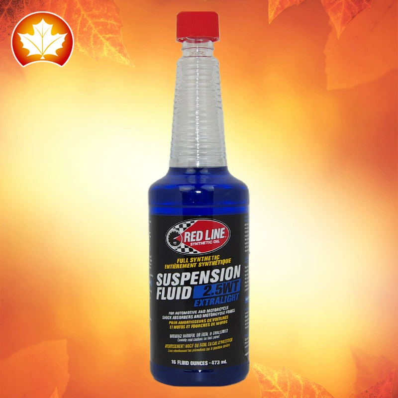 Red Line мотоцикл полностью синтетический чрезвычайно легкий амортизатор масло 2.5WT США импортное масло для вилки амортизатор масло