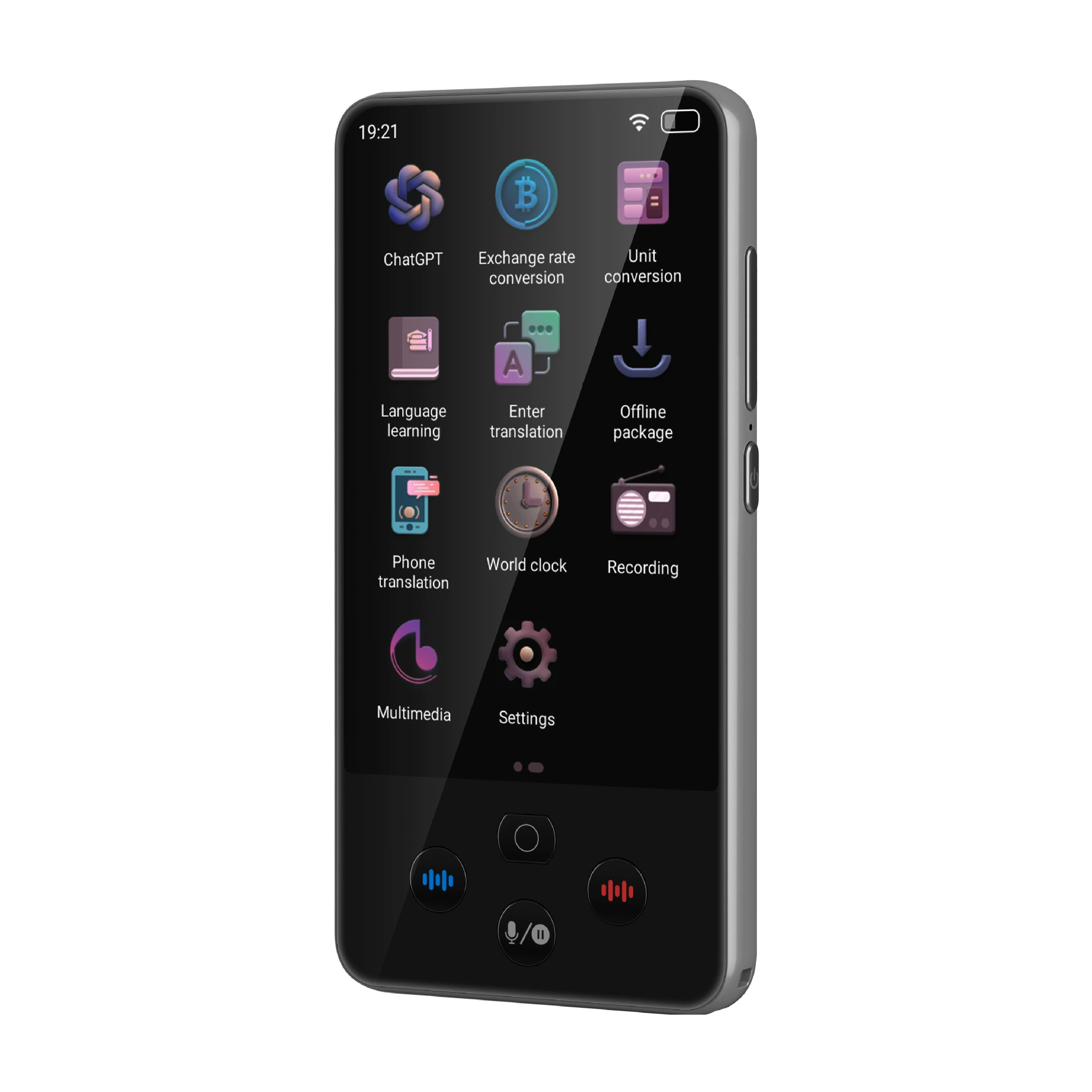 Переводчик S85pro на 139 языков. Автономный фотопереводчик для международной торговли. Специальный интеллектуальный голосовой переводчик.