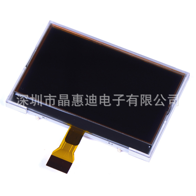 12864/Һ����/LCD/2.8Ӣ��/����/�ڵװ���/JHD12864-G343BSW-BL