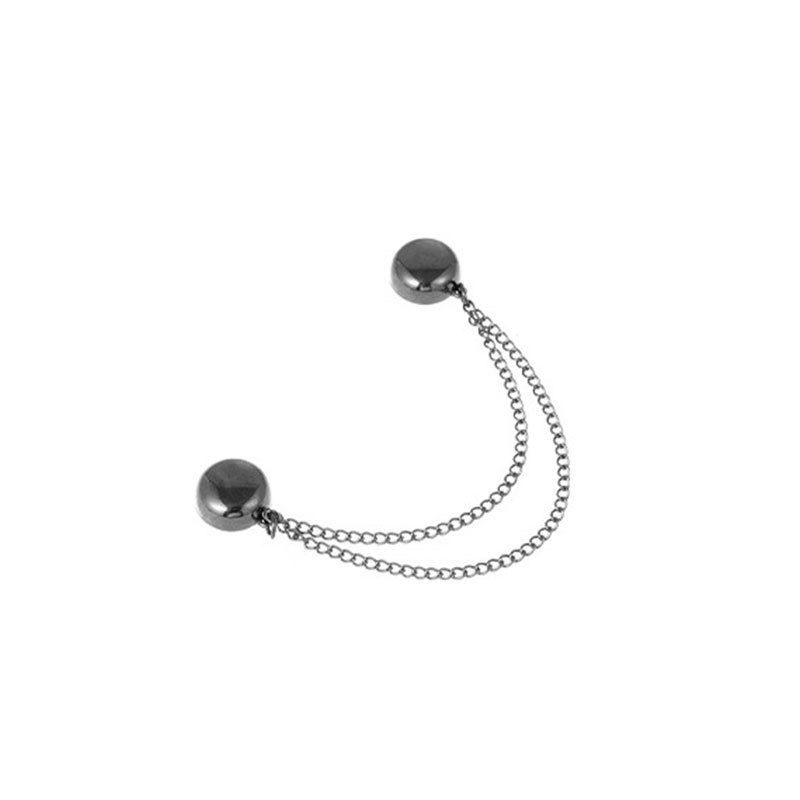 Pantalones corto pie de pantalón anti-raspazo de tierra fijación clip de brazo de borde fijación botón de pierna de fijación larga botón de pierna de absorción magnética botón sin costura