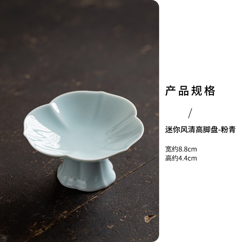 ✅中式茶歇摆盘春日茶席下午茶餐具展示架酒店会所中式点心摆|undefined