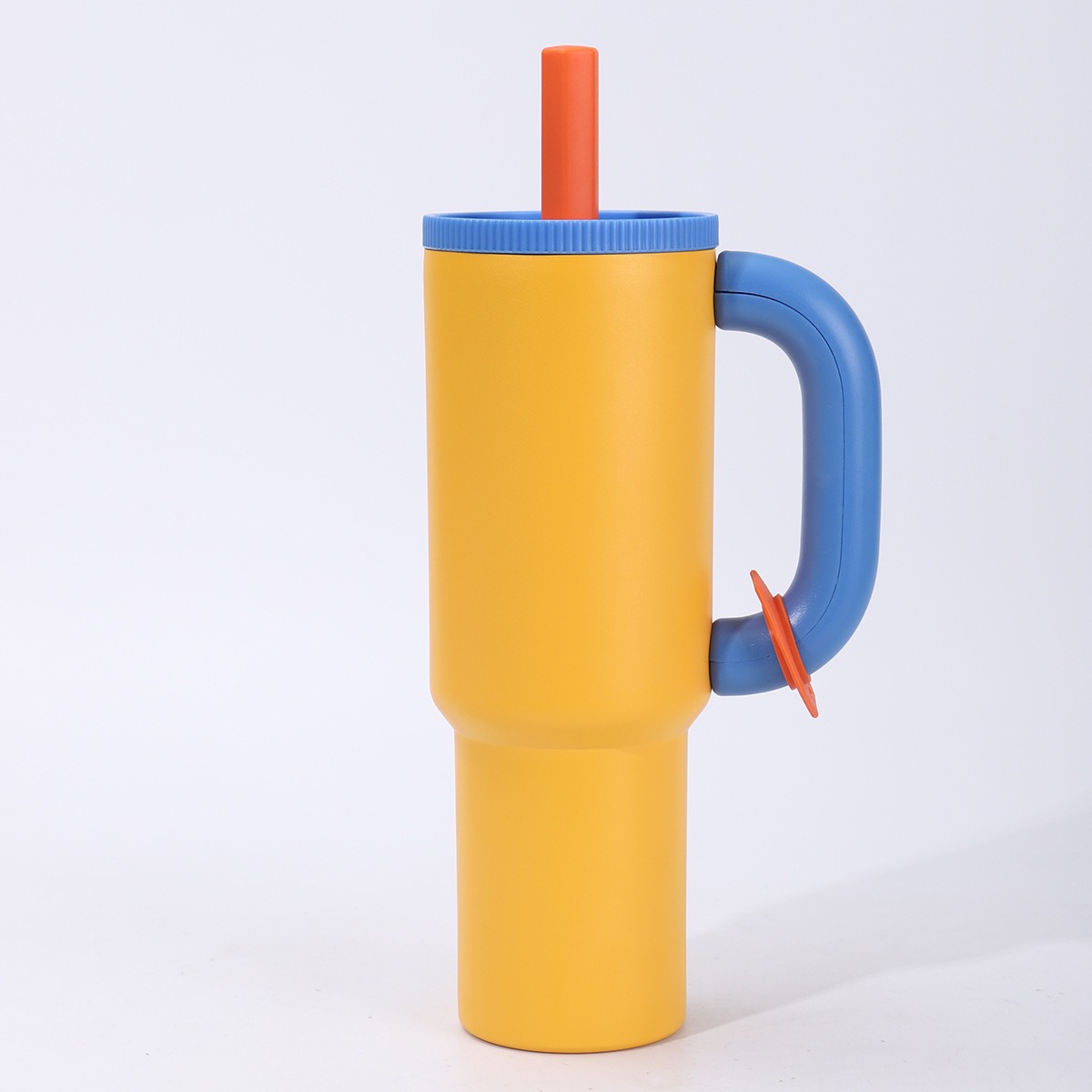 alto valor facial mango de dopamina taza de automóvil de gran capacidad 304 taza de aislamiento de acero inoxidable taza de hielo portátil al aire libre