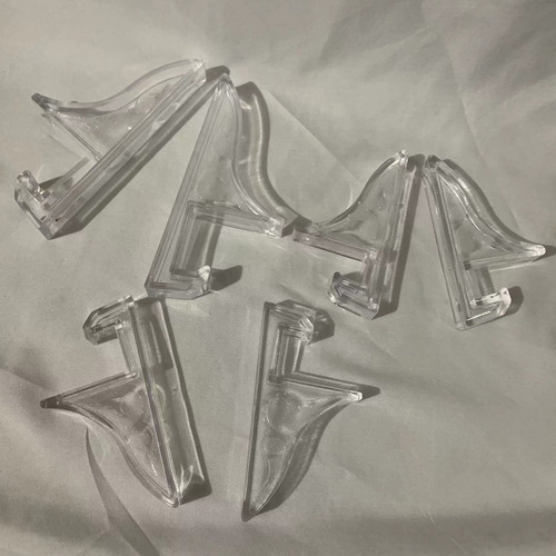 Plastic stand stone plate frame stand black craft plate stand 3D display stand frame print bracket wholesale