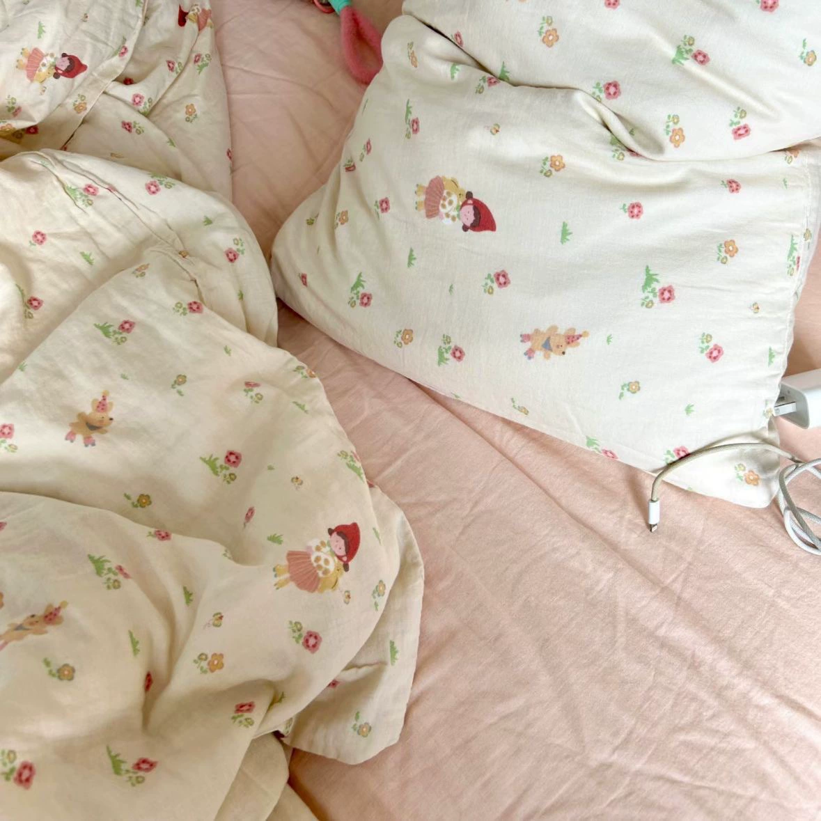 Хлопковая аэробная двухслойная пряжа класса A в корейском отделе