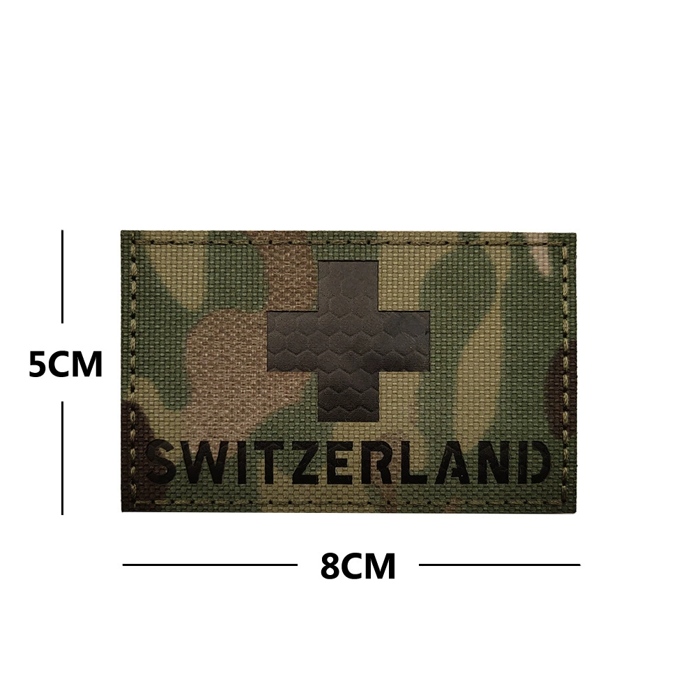 Nylon retroreflective name sticker with velcro, night armband