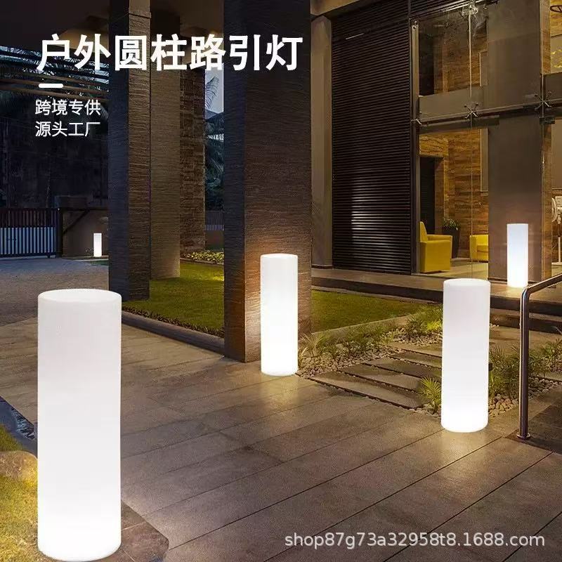 Led Luminous Cylindrical Lawn Lamp Corridor Living Room Floor Lamp Waterproof Landscape Courtyard Decorative Lamp Outdoor Activities Led Luminous Cylindrical Lawn Lamp Corridor Living Room Floor Lamp Waterproof Landscape Courtyard Decorative Lamp Outdoor Activities