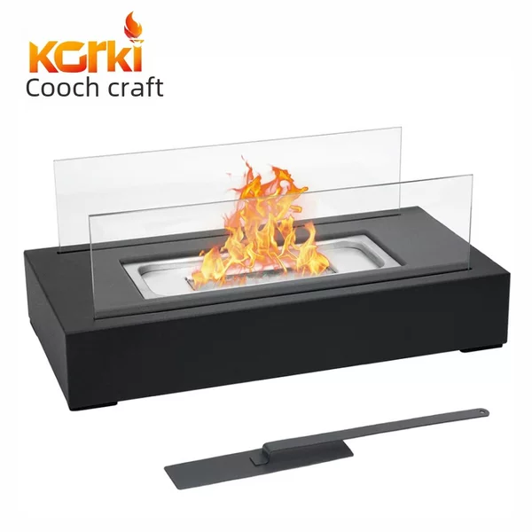 Cross-border hot-selling desktop fireplace lamp flame heater portable outdoor metal stove alcohol fireplace lamp