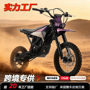 New Electric Off-Road Motorcycle with Deceleration Motor, High-Performance Electric Motorcycle, 60V25Ah High-Power Motorcycle
